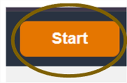 Start button highlighted