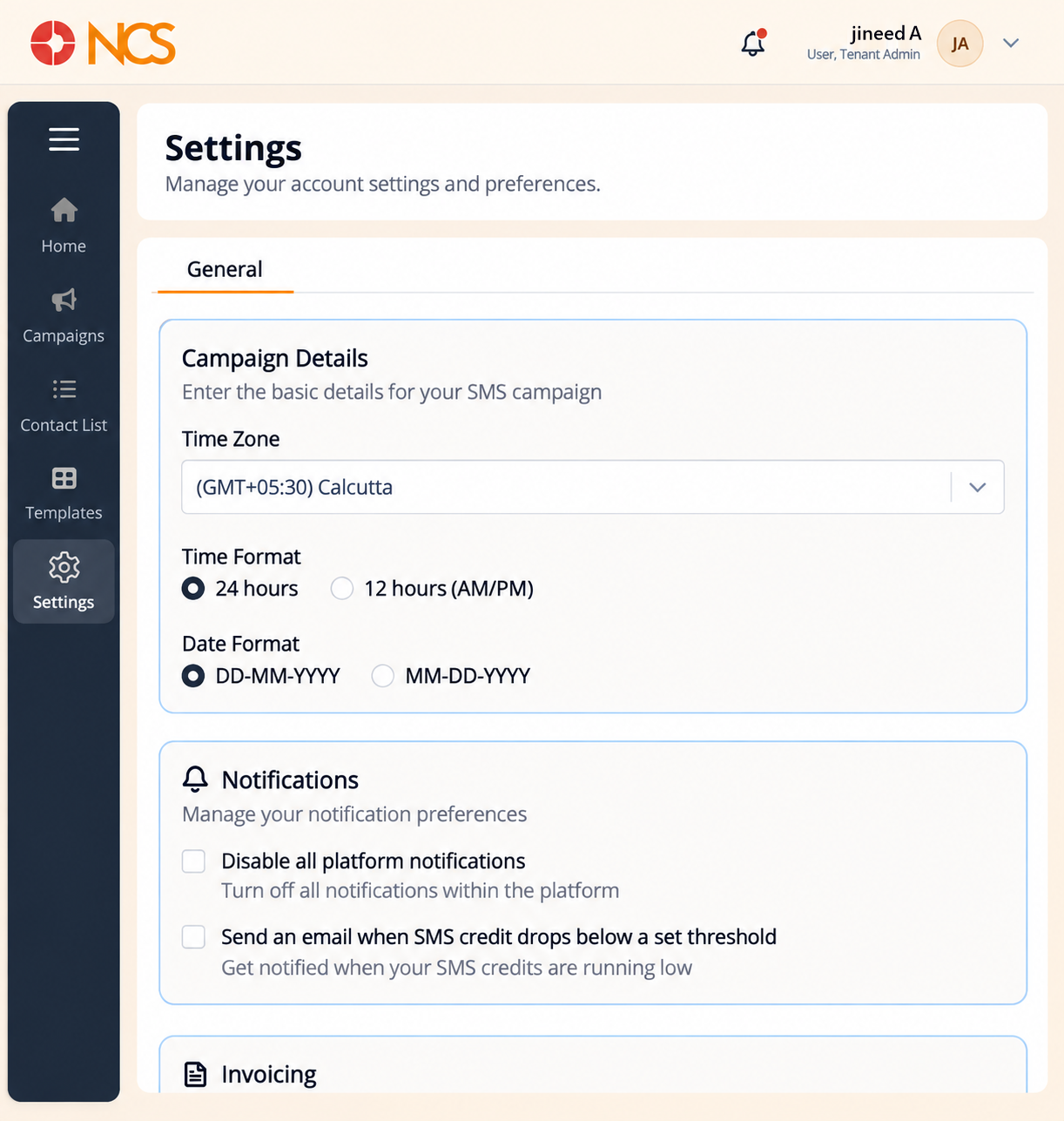 BRD 5 Configurações
